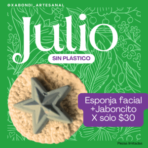 Esponja con jaboncito GRATIS